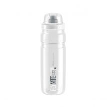 Elite Fly MTB transparente Flasche Logo Grau 750 ML