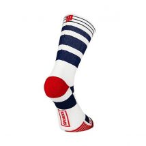 Chaussettes Crazy Lines Bleu, Taille S