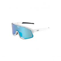 Lunettes KOO Demos Blanches Verres Bleu Turquoise