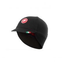 Casquette Castelli Difesa Thermal Noir Rouge