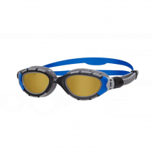 Lunettes de natation Zoggs Predator Flex Polarized Ultra Fit Gris Bleu