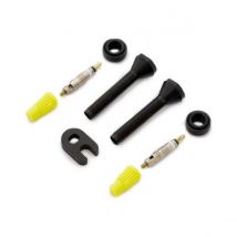 Blister 2 abnehmbare Feinventile Aluminium 40mm