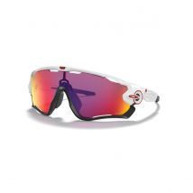 Oakley Jawbreaker Brille Prizm Road Weiß Brille