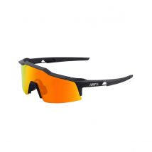 Lunettes 100% Speedcraft SL Soft Tact Noir Hiper Rouge