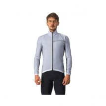 Castelli Squadra Stretch Jacke Silbergrau, Größe L