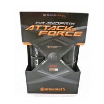 Ensemble tubulaire Continental GP Attack Comp 23 et Force Comp 25