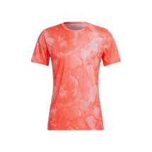 Adidas Fast Tee GFX Kurzärmliges T-Shirt Orange, Größe XS