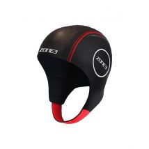 Bonnet de bain Zone3 Noir Rouge, Taille L