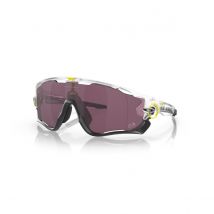 Lunettes Oakley Jawbreaker Tour de France Collection Transparent Lentilles Prizm Road Black