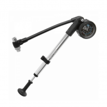 Beto AV Ventilpumpe mit Schlauch und Manometer - 400psi / 28bar