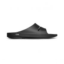 Oofos Recovery OOahh Schwarz Unisex Sandalen, Größe 39 - EUR