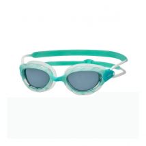 Lunettes de natation Zoggs Predator Regular Fit Turquoise Verres transparents Blanc