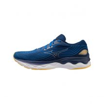 Schuhe Mizuno Wave Skyrise 4 Blau Gold, Größe 44,5 - EUR