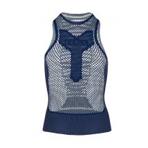 Maillot de Corps Q36.5 Base Layer Zero Mesh Tank Top Navy Blue, Taille L/XL