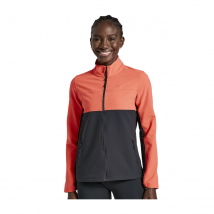 Jacke Saucony Bluster Schwarze Koralle Frau, Größe XS