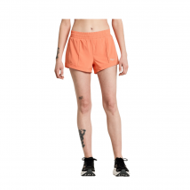 Short Saucony Outpace 3" Orange Damen, Größe XS