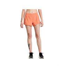 Short Saucony Outpace 3" Orange Femme, Taille XS