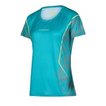 Kurzarm-T-Shirt La Sportiva Pacer Blau Frau, Größe S