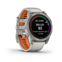 Garmin Fenix 7 Pro Sapphire Solar Edition Titanium Orange Gris