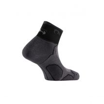 Chaussettes Lurbel Desafio Three Gris Noir, Taille M