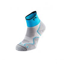 Chaussettes Lurbel Desafio Three Gris Turquoise, Taille L