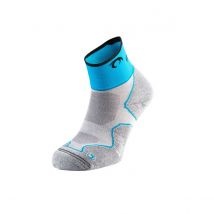 Socken Lurbel Desafio Three Grau Türkis, Größe XL