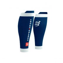 Chaussettes de Compression Compressport R2 3.0 Bleu Blanc, Taille Taille 4