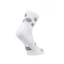 Socke Running Sporcks Marguerite White Weiß Gelb, Größe M