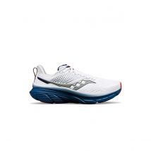 Chaussures Saucony Guide 17 Blanc Bleu SS24, Taille 46 - EUR