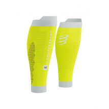 Compressport R2 3.0 Kompressionsstrümpfe Gelb Weiß, Größe Größe 3