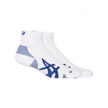 Chaussettes Asics 2PPK Cushion Run blanc bleu, Taille M
