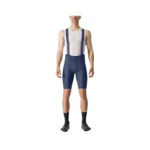 Marineblaue Castelli Espresso Trägerhose, Größe S