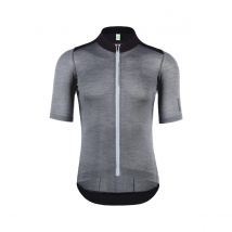 Maillot Q36.5 Aventure Manches Courtes Gris Noir, Taille S