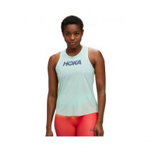 T-shirt Bleu Sans Manches Femme Hoka Airolite, Taille M