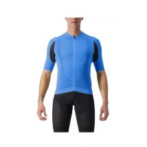 Castelli Superleggera 3 Kurzarmtrikot Blau Schwarz, Größe L