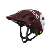 Casque POC Tectal Race MIPS Maroon Blanc Mat, Taille M