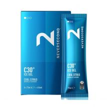 Neversecond C30 Ice Gel Gel d'agrumes frais 77 ml | 8 unités
