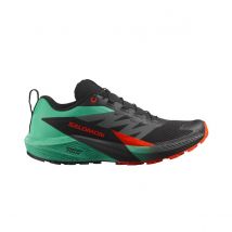 Baskets Salomon Sense Ride 5 Noir Vert, Taille EU 42