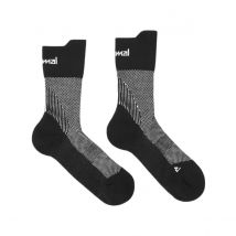 NNormale Rennsocken Schwarz Weiß, Größe L