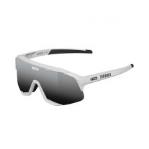 KOO Demos Marathon Dles Dolomites Brille Mattweiß Silberglas