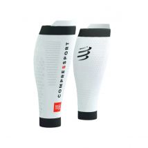 Bas de contention Compressport R2 3.0 blanc noir, Taille Taille 4