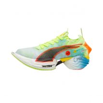 Chaussures Puma Fast-R NITRO Elite 2 Marathon Series Bleu Vert  pour Femme, Taille 39 - EUR