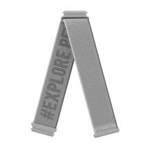 Coros-Armband, 22 mm, graues Nylon