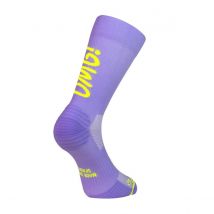 Sporcks OMG Lila Gelbe Socken, Größe M