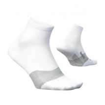 Feetures Elite Ultra Light Quarter Socken Weiß, Größe M