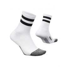 Chaussettes Feetures Elite Light Cushion Mini Crew High Top Blanc, Taille L