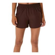 Short Asics Nagino Run 4IN Marron Femme, Taille S