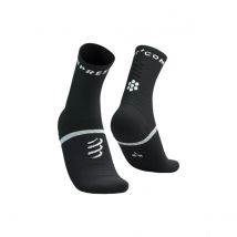 Chaussettes Compressport Pro Marathon V2.0 Noir Blanc, Taille Taille 4
