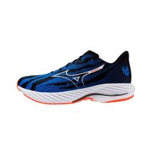 Chaussures Mizuno Wave Rider 28 Rouge Bleu SS25 Unisexe, Taille 40 - EUR