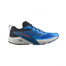 Chaussures Salomon Sense Ride 5 Bleu Noir SS25, Taille EU 42